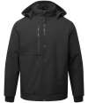 PW2411 CD874 Portwest WX2™ Eco Insulated Two Layer Soft Shell Jacket Black colour image